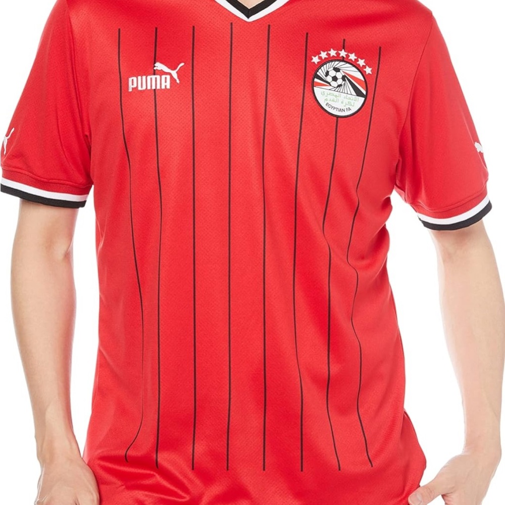 Puma Red Soccer Jersey
